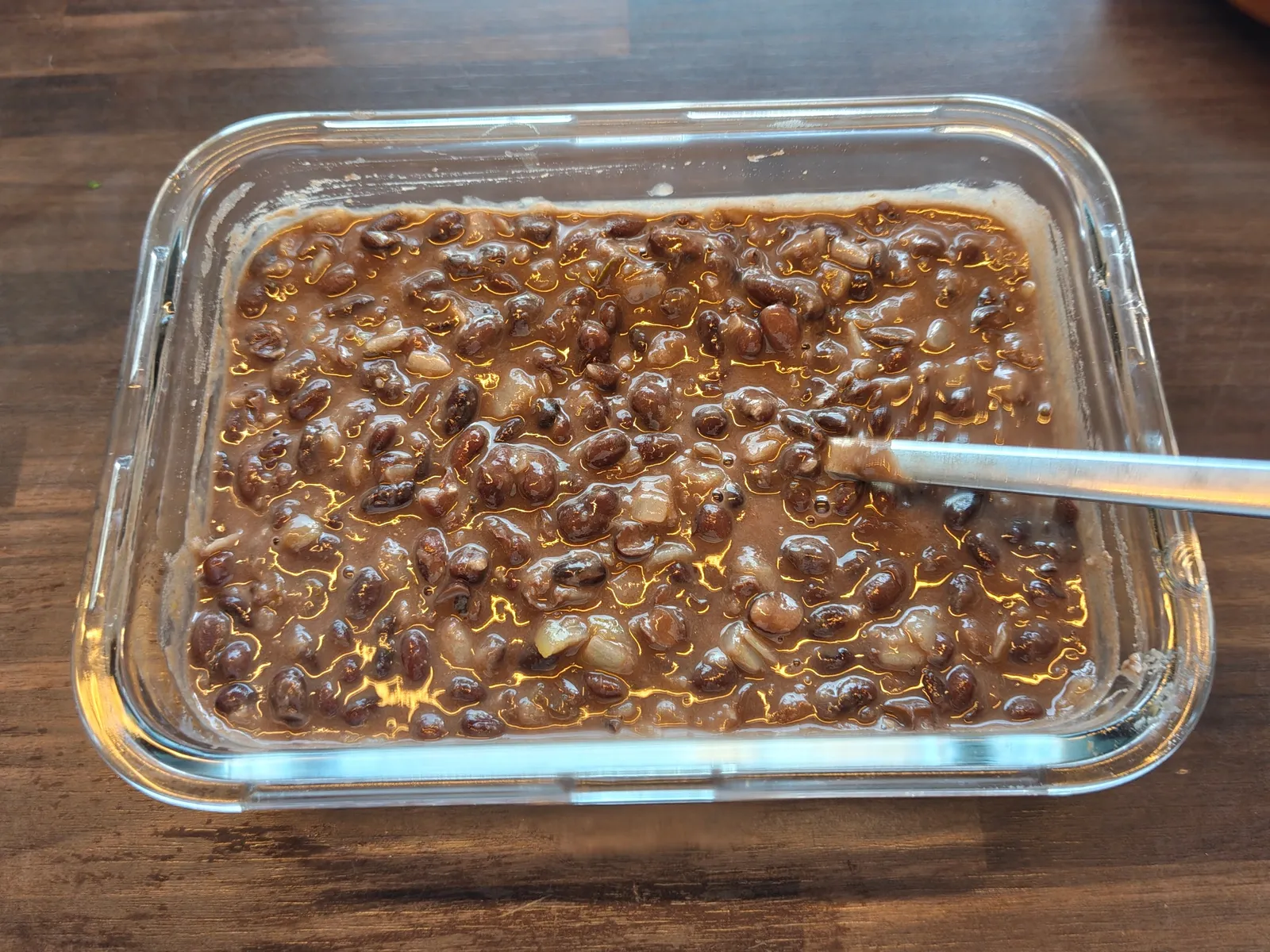 Frijoles Negros Refritos